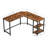 Enprise 54.3'' L-Shaped Metal Base Writing Desk-1478106378