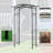 52.25'' W x 18.1'' D Metal Arbor in Black