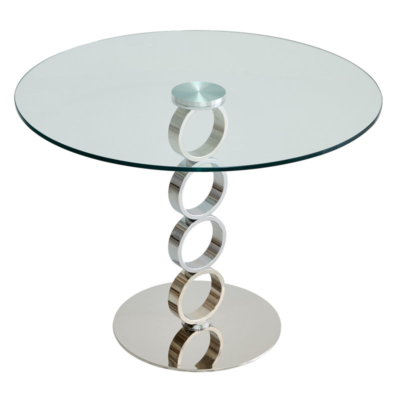 Petite table de salle à manger Johanson, H 30 po x L 39 po x l 39 po