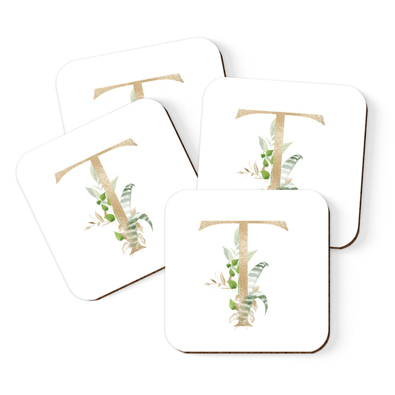 Sous-verre à monogramme Exotic, T