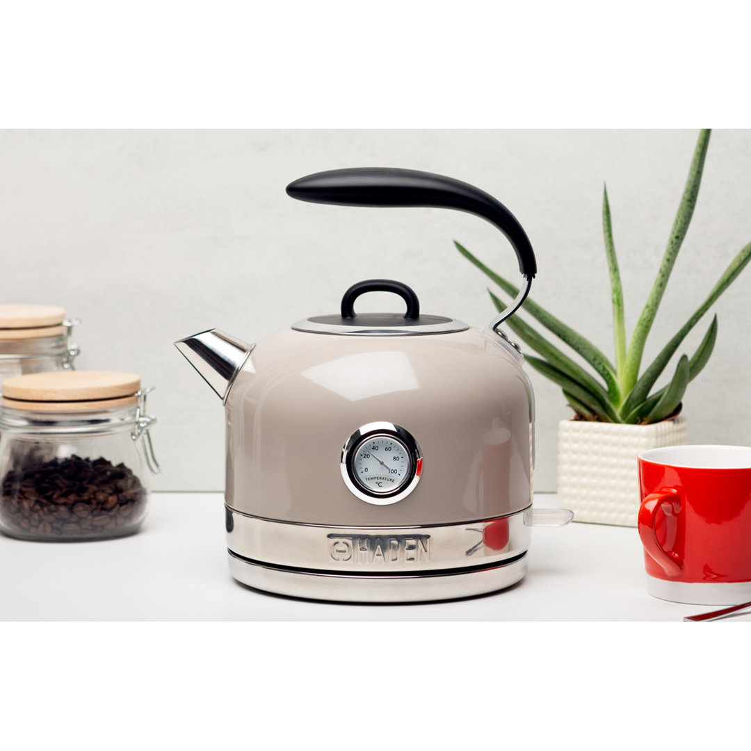 HADEN Jersey 1.5L Stainless Steel Electric Tea Kettle