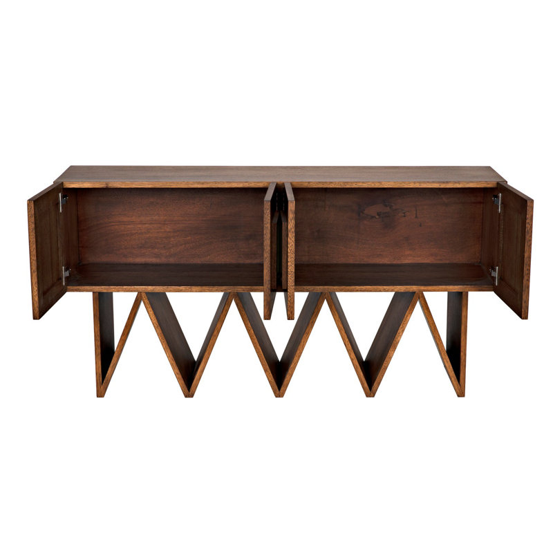 Jean-Michel 60'' W Solid Wood Sideboard