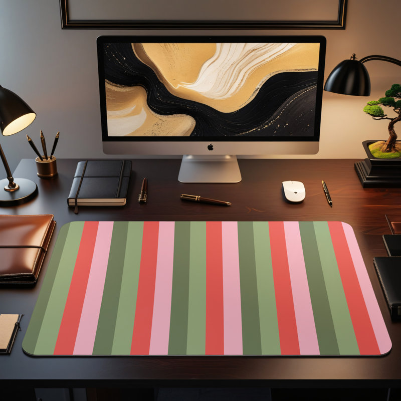 Polyester Desk Pad, 14.4x12.1