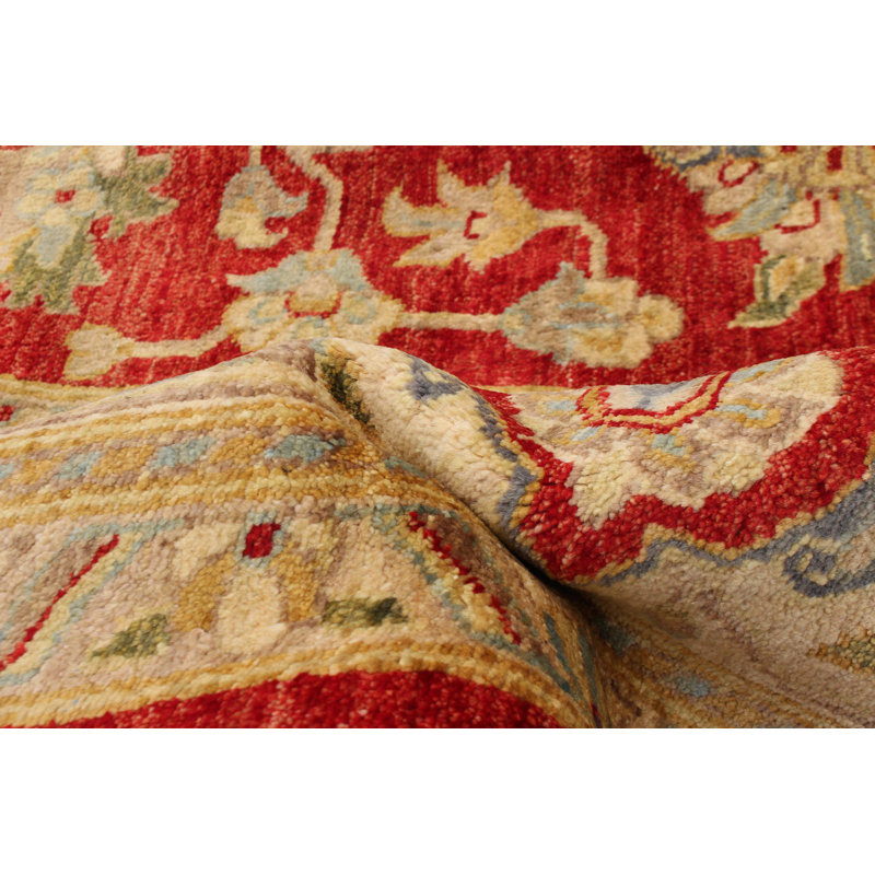 Tapis rouge Chobi Finest 9 pi 1 po x 12 pi 4 po
