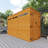 TigerFlex® Modular Buildings 12 ft. W x 4 ft. D Solid Wood Shiplap Pent Garden Shed
