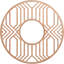 Médaillon de plafond 28 po x 28 po x P 10 1/4 po x P 3/8 po Empire-63411740-63411727