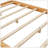Canopy Platform Bed With Support Legs-825950179-811888655