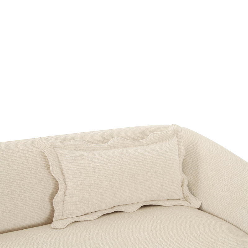 Canapé Tov Furniture Lou, Chenille beige