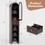Armoire de rangement étroite de 70 po de hauteur pour salle de bain, salon, cuisine-2015455186