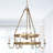 Anders 9 - Light Dimmable Wagon Wheel Chandelier