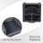 Ingvald 8- Person Outdoor PE Wicker Patio Conversation Set with Fire Pit, Ottomans and Cushions-126021744-126021757
