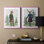 Scottish Deer Alistair McStag, complet, reproduction de livre - reproduction encadrée de qualité supérieure - prête à être accrochée - pas de clous requis - pas de clous requis