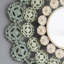 Miroir rond en fer