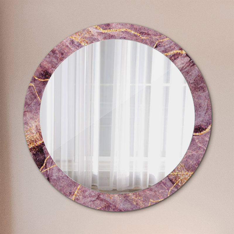 Huldar Glass Flat Wall Mirror