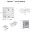 30'' Single Bathroom Vanity With Ceramic Top-794840750