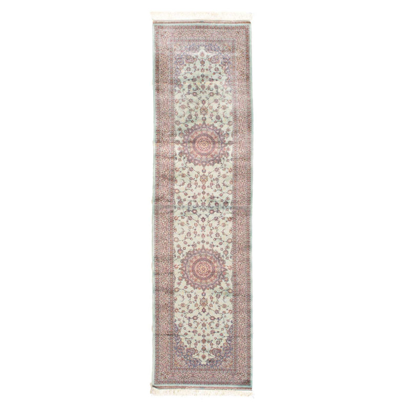 Tapis de couloir persan Isfahan Design 2 pi 7 po x 9 pi 8 po
