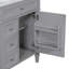 Meuble-lavabo simple 30 po avec lavabo gris
