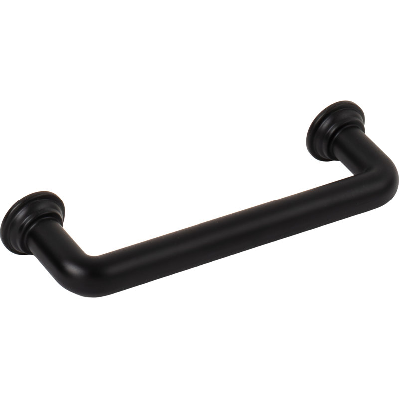 Davis Bar / Handle Pull, Matte Black, 3 39/50"