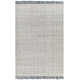 Viewcrest Hand Woven Recycled P.E.T. Indoor / Outdoor Area Rug in Beige/Blue/Gray