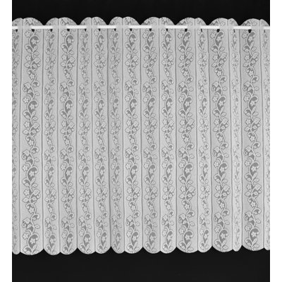 Delco Semi Sheer Curtain Panel Pair