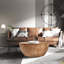 Table basse en forme de seau