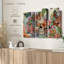 "Butterfly Botaniskull" sur toile-98977772