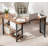 Sofa Table 360°rotating Tabletop 2-tier End Table