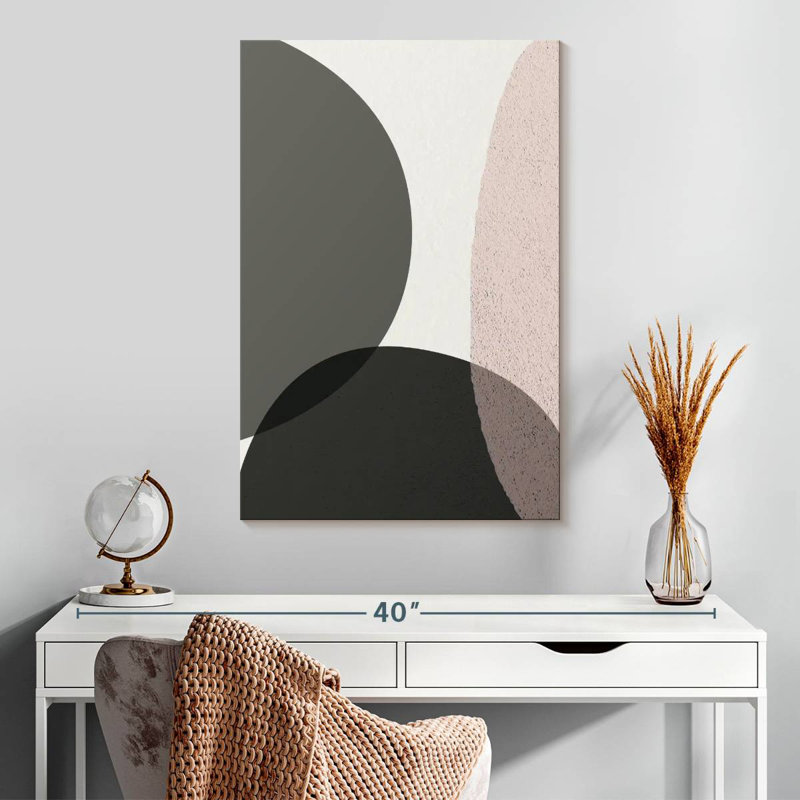 Avery Minimalist Circles IV, 30" H x 20" W