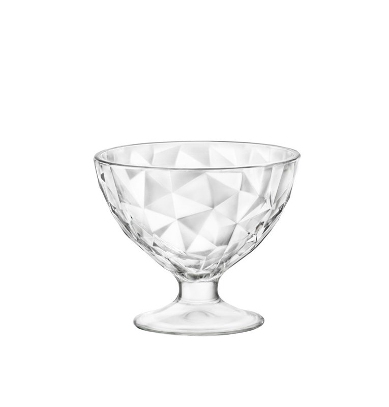 360ml Diamond Ice Cream Sundae Dessert Bowl