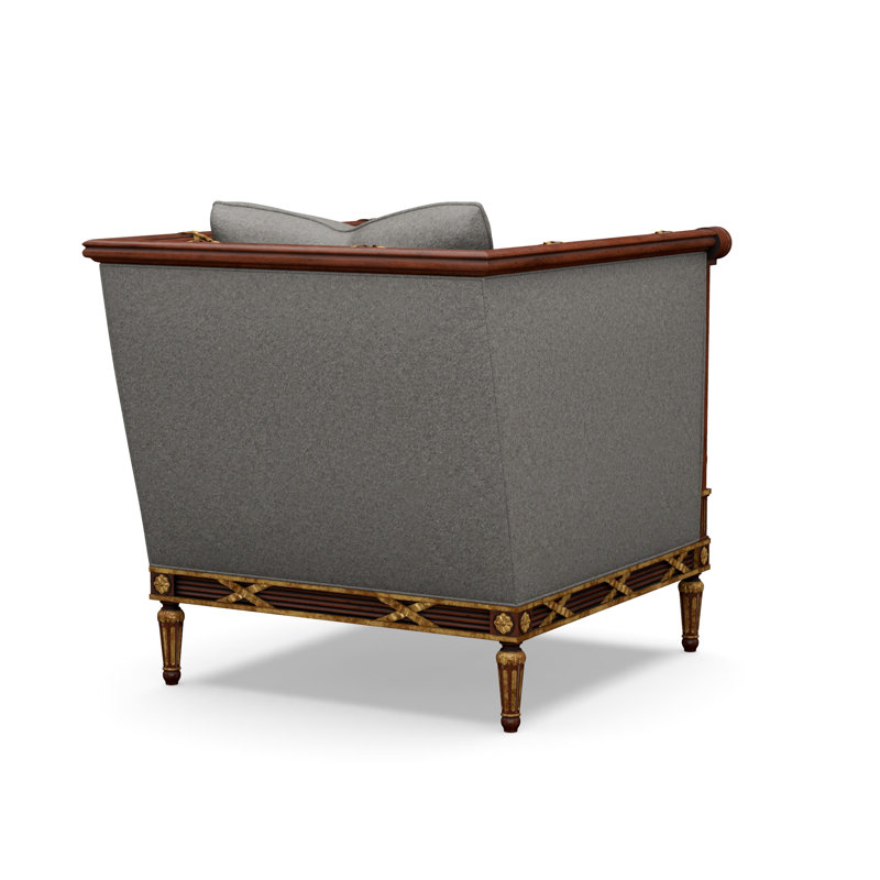 The Regent's Visit  Accent Chair, Cashmere Sweater Mica