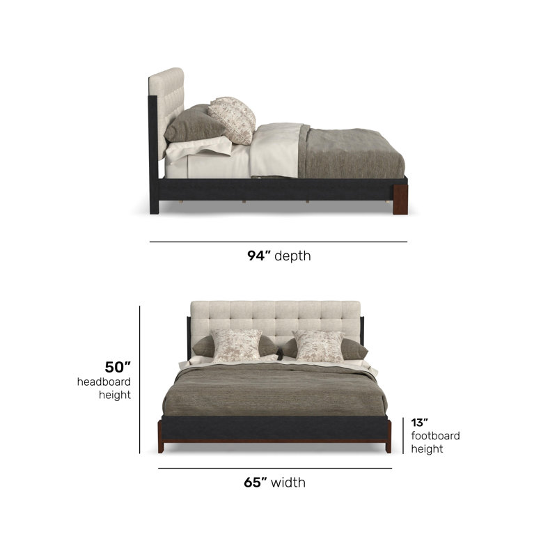 Waterfall 3PC Bedroom Set, Queen