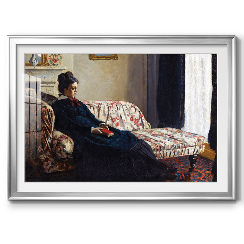 Claude Monet, Argent, H 19 po x l 27 po x P 1,5 po