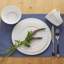 Service de table 6 pièces Mikasa Cannelé! Service pour 4, porcelaine, blanc