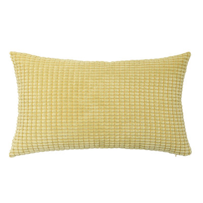 Houndstooth Cotton Blend Pillow Cover