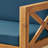 ALCOVE LSHAPE SOFA SET,TEAK
