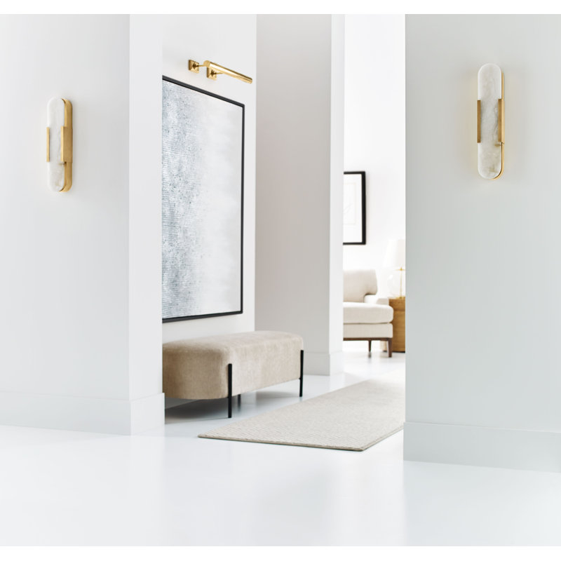 Kelly Wearstler Melange Elongated Sconce, Polished Nickel