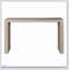 Charmante console en bois massif avec finition profonde et vieux détails pour un décor moderne, des espaces étroits et des couloirs-1250748083