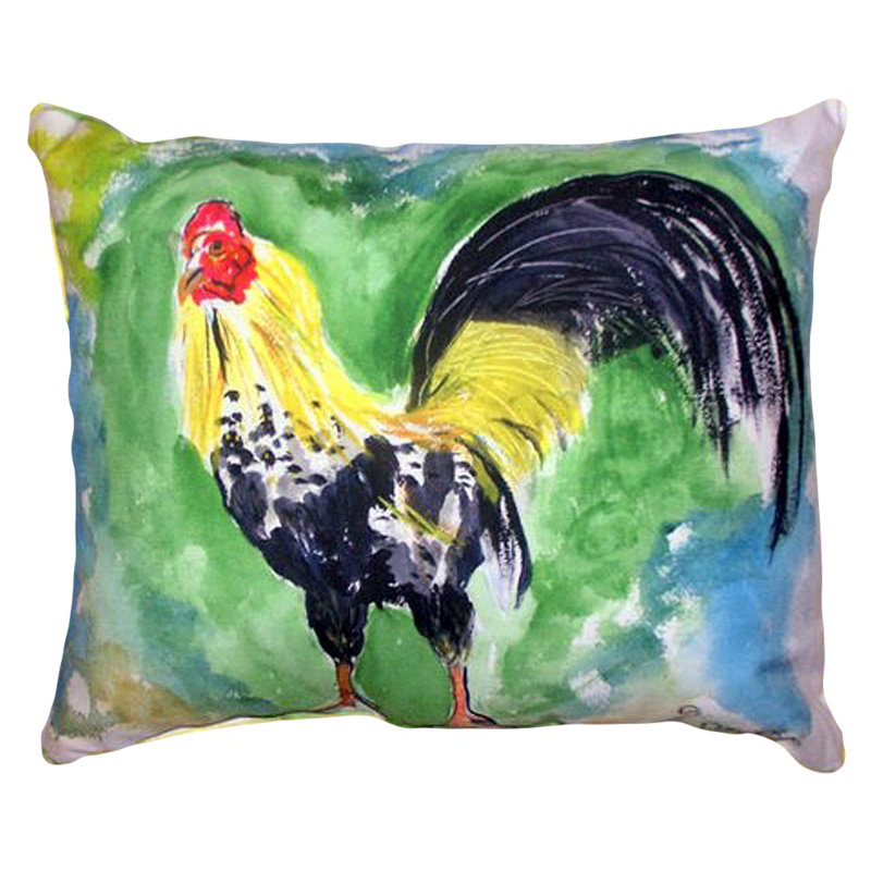 Coussin décoratif d'extérieur Bantam Rooster