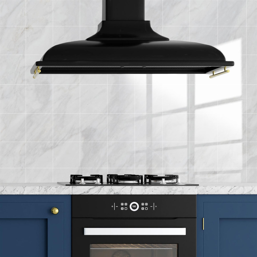 Calyssa 15.24cm W x 15.24cm L PVC Peel and Stick Mosaic Tile