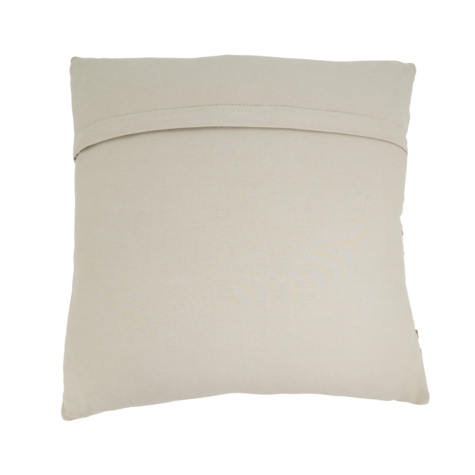 Taffeta 20" x 20" Genuine Leather Pillow Cover, Polyester