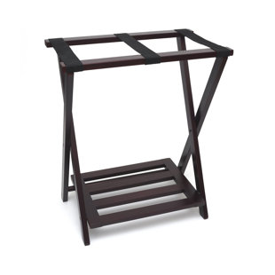 Folding Wood Luggage Rack