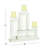 16.63'' H Glass Tabletop Candelabra