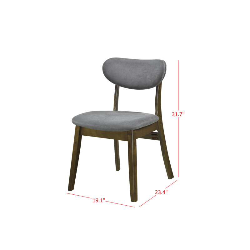 Chaise d'appoint Avikal en gris