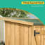 Armoire de rangement en bois pour l'extérieur Outsunny