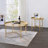 Tray Style Top Round Coffee Table