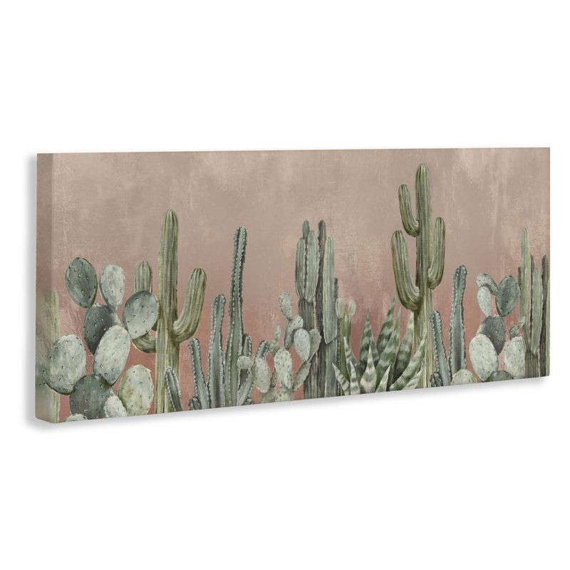 Toile «Spines In The Sun», conception par Luna Mavis, H 10 po x l 24 po