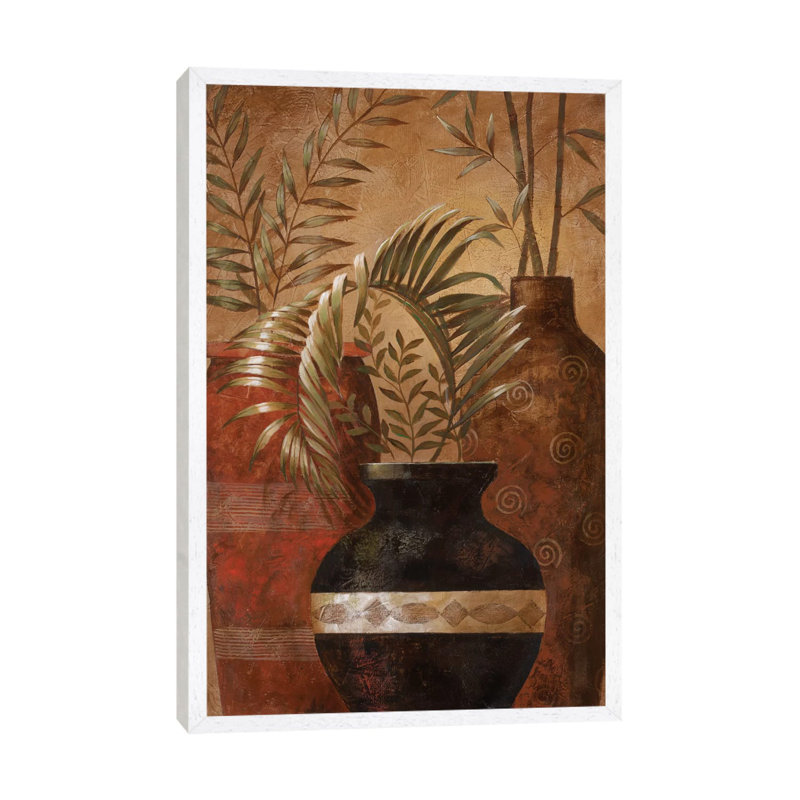 Exotic Vacation II by Nan - Painting on Canvas, 101.6 cm H x 66.04 cm W, White Framed Canvas