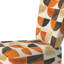 Chaise d'appoint abstraite Mid-Century rembourrée - Chaise d'appoint Crescent-1936040857