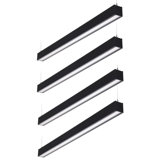 4FT 40W 3CCT Dimmable Wall Washing Asymmetric Linear Light, 3000K/4000K/5000K Selectable