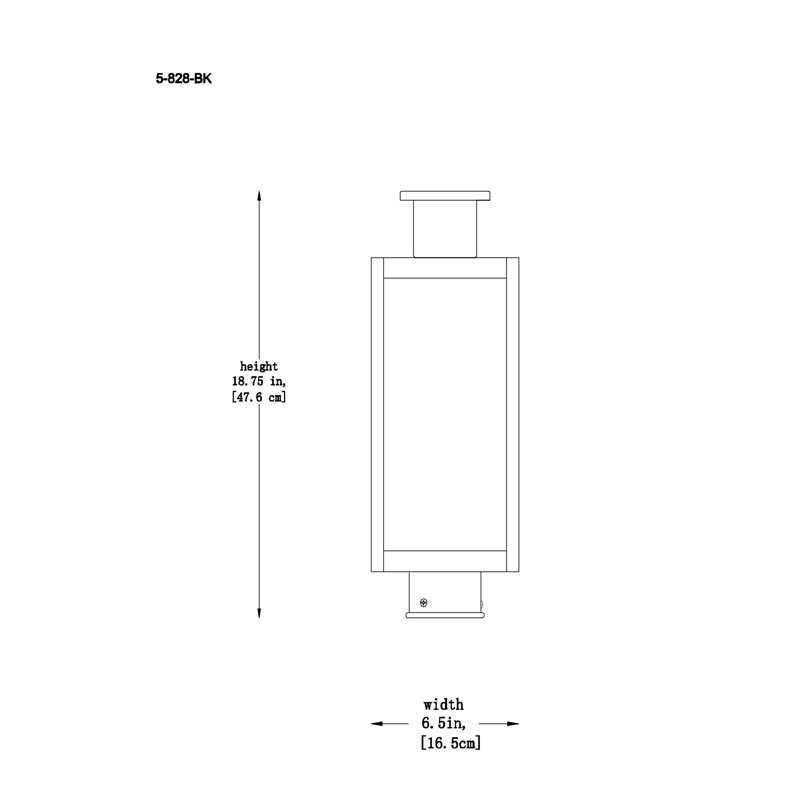 Matte Black 3-Light Outdoor Post Lantern with Clear Seeded Glass
